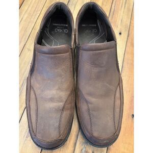 Abeo Loafers Mens Sz 14 Smart 3980 Orthotic Slip On Leather Loafers Rubber Soles